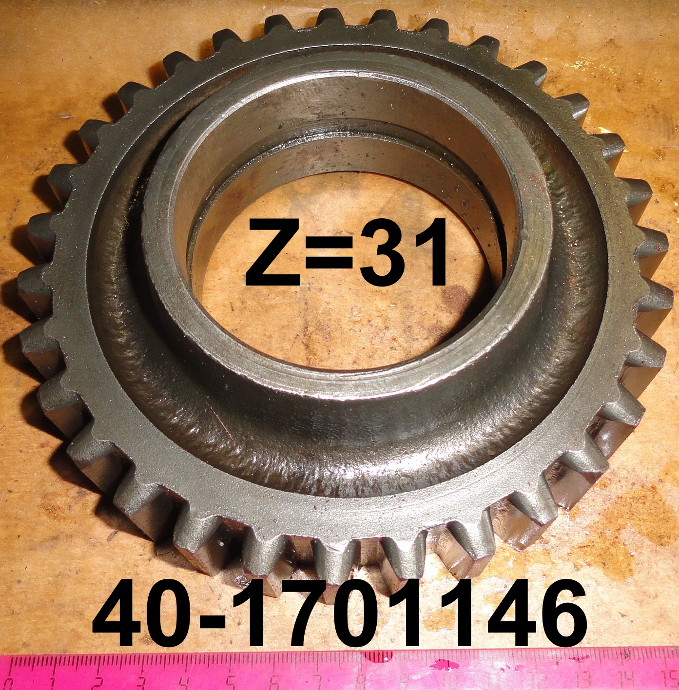 ШЕСТЕРНЯ 40-1701146 Z=31